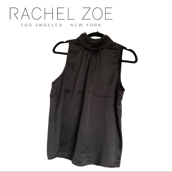 Rachel Zoe Tops - Rachel Zoe Turtleneck, Sleeveless Blouse